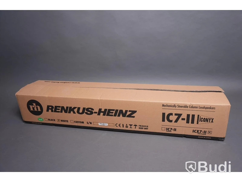 Högtalare - Renkus-Heinz ICX7-II iCONYX White. Ny, Obruten förpackning.
