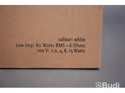 Vägghögtalare 6st - HK Audio IL 80-CT White. Ny, Obruten förpackning.
