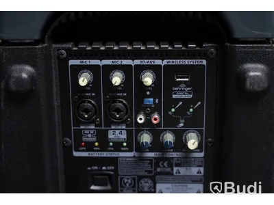 Portabelt PA - Behringer Europort MPA40BT-PRO. Defekt.