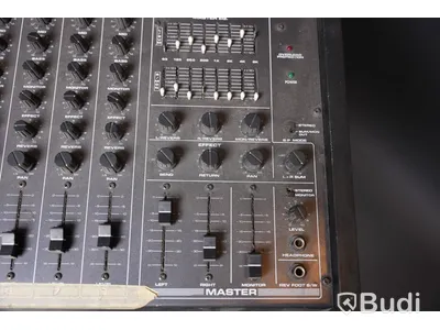 Mixerbord - Ross PC-8400 Powered Mixer Stereo. Osäker funktion.