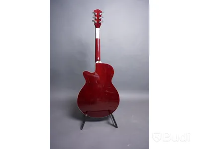 Akustisk Gitarr Inklusive Case - Stagg Handmade Western Guitar Model SW206CE_TR.