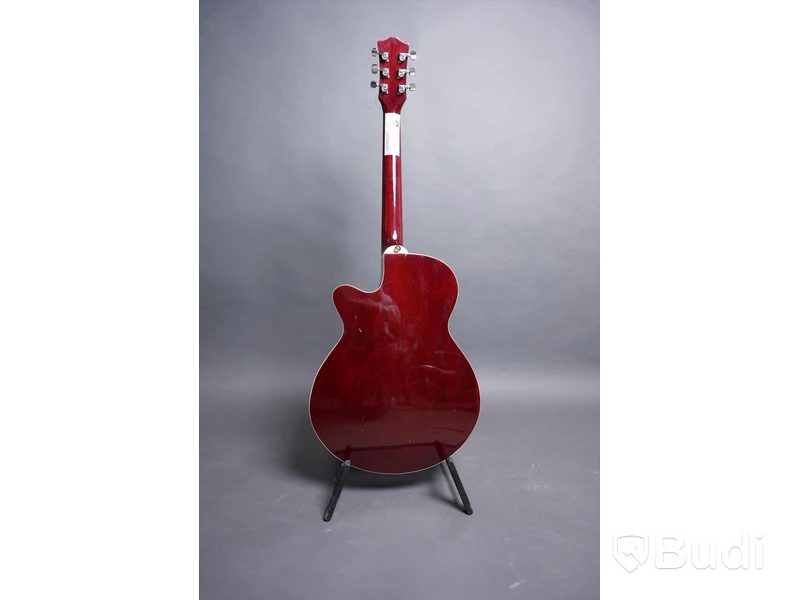 Akustisk Gitarr Inklusive Case - Stagg Handmade Western Guitar Model SW206CE_TR.
