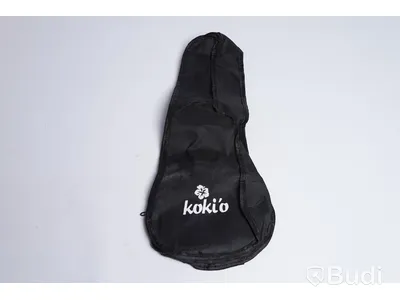 Ukulele - Koki'o Linden Soprano Yellow Med Case 2st. Ny, Obruten förpackning.