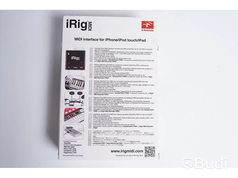 MIDI Interface - iRig MIDI 2st.