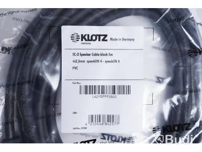 SpeakON kabel 4st - Klotz SC-3 5m