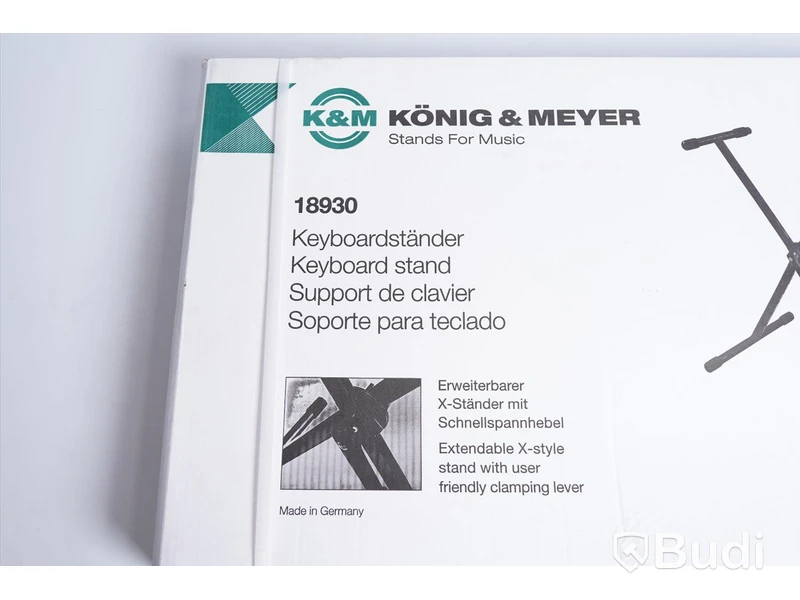 Keyboard Stativ 2st - König & Meyer 18930, König & Meyer Stacker 18941.