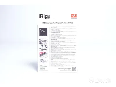 MIDI Interface, iRig MIDI. Ny, Obruten förpackning.