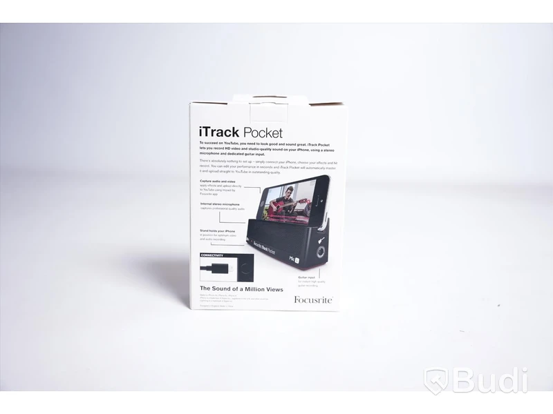 Mikrofon - Focusrite iTrack Pocket 2st. Ny, Obruten förpackning.