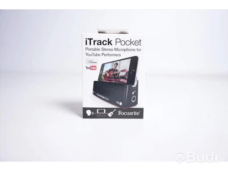 Mikrofon - Focusrite iTrack Pocket 2st. Ny, Obruten förpackning.