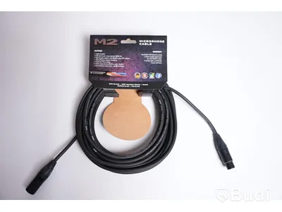 XLR Kablar - Klotz M2 Microphone Cable 10 st. Ny, Obruten förpackning.