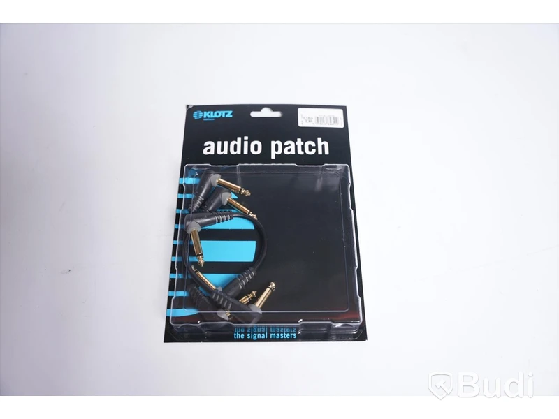 Patchkablar - Klotz Pedal Patcher bk 15cm 10st.