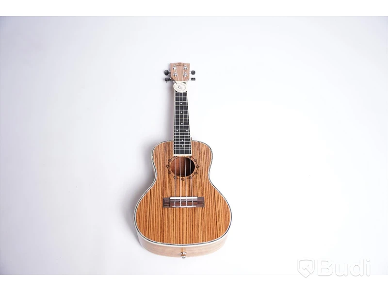Ukulele - Koki'o, Zebrawood Concert med Case.