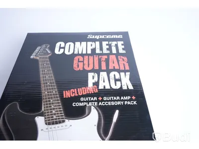 Elgitarr kit - Supreme Complete Guitar Pack. Ny, Obruten förpackning.. Auktionen omstartad.