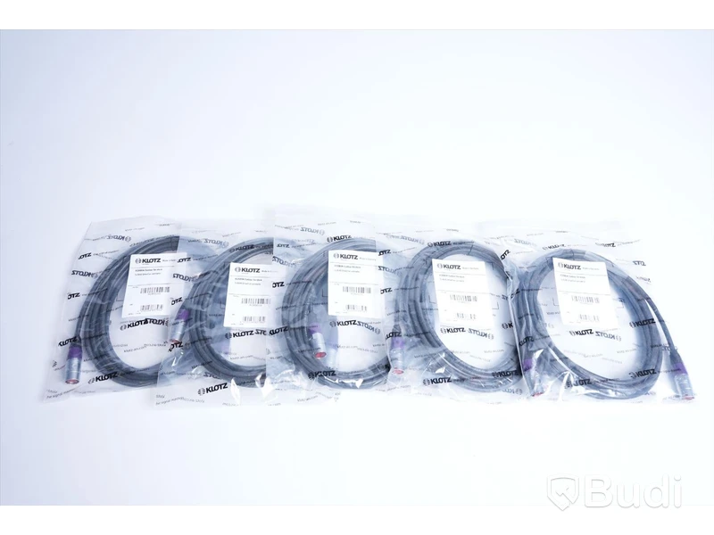 Kabel - Klotz RC5SBSW Outdoor 5m Black 5st. Ny, Obruten förpackning.