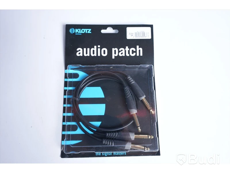 Patchkablar 5st - Klotz Audio Patch 0,6m 5st. Ny, Obruten förpackning.