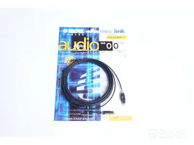 Kabel - Klotz TOSLINK Optical Fibre Cables 5m 10st. Ny, Obruten förpackning.