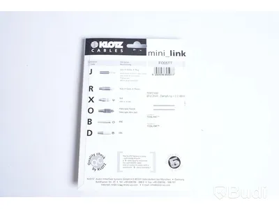 Kabel - Klotz TOSLINK Optical Fibre Cables 5m 10st. Ny, Obruten förpackning.