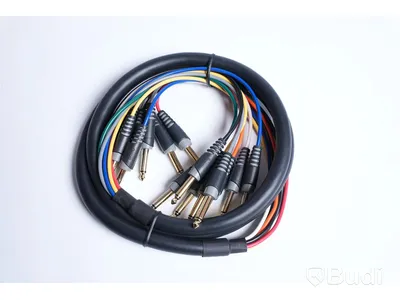 Kabel - Klotz Analog 8-CH Monoloom 2m Jack 2p Mono - Jack 2p Mono
