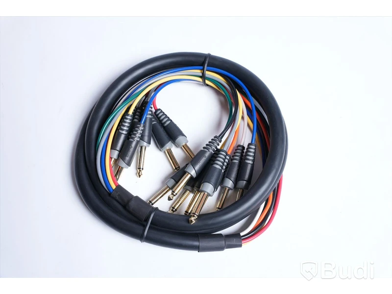 Kabel - Klotz Analog 8-CH Monoloom 2m Jack 2p Mono - Jack 2p Mono