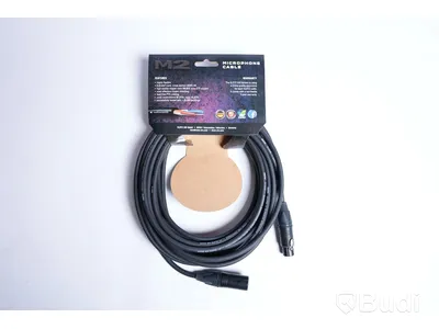 XLR Kablar - Klotz M2 Microphone Cable 10 st. Ny, Obruten förpackning.