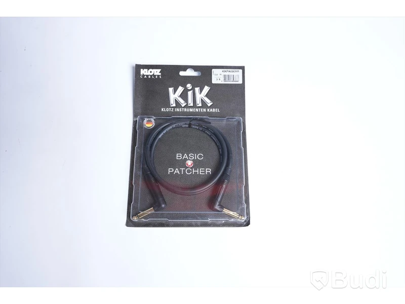 Patchkabel 5st - KIK Klotz Instrument Cable 0,9m.
