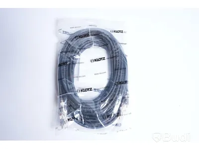 RCA-Kabel 5m - Klotz Audiolead Black 5m 2Pcs. 5st.