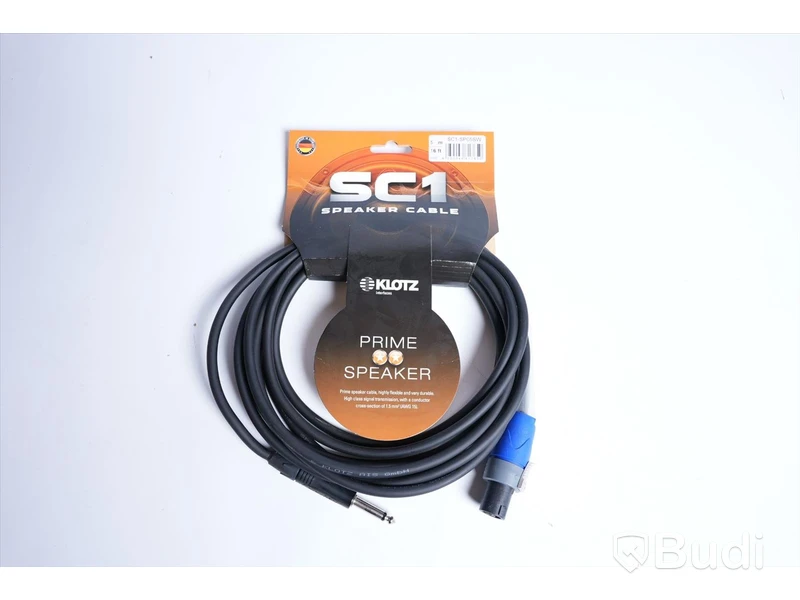 Högtalarkabel - Klotz SC1 Speaker Cable 5m 7st. Ny, Obruten förpackning.