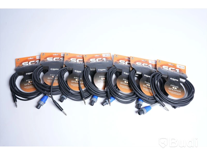 Högtalarkabel - Klotz SC1 Speaker Cable 5m 7st. Ny, Obruten förpackning.