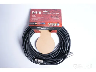 XLR Kablar - Klotz M1 Microphone Cable 15m 3st. Ny, Obruten förpackning.
