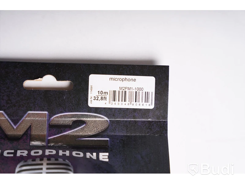 XLR Kabel 10st - Klotz M2 Microphone Cable. Ny, Obruten förpackning.