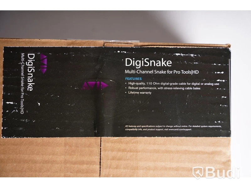 Multi-core kabel - Avid DigiSnake DB25 XLRM Snake 8 Channels. Ny, Obruten förpackning.