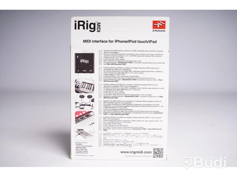 MIDI Interface - iRig MIDI. Ny, Obruten förpackning.