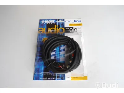 Optisk Kabel 10st - Klotz Optical Fibre Cable 5m. Ny, Obruten förpackning.