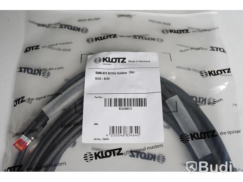 Nätverkskabel 7st - Klotz RAMCAT5 RC5SU Outdoor 10m. Ny, Obruten förpackning.