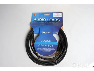 Keyboard Kabel 7st - Klotz Key Master Mono Patch 3m. Ny, Obruten förpackning.