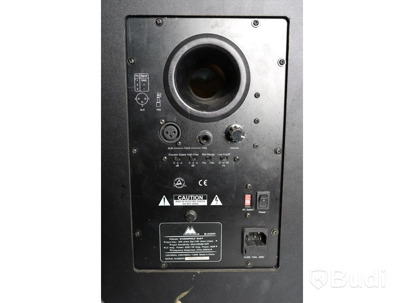 Högtalare 2st - Adam Sub7, M-Audio Studiophile Bx8. Troligen defekt.