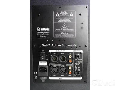 Högtalare 2st - Adam Sub7, M-Audio Studiophile Bx8. Troligen defekt.
