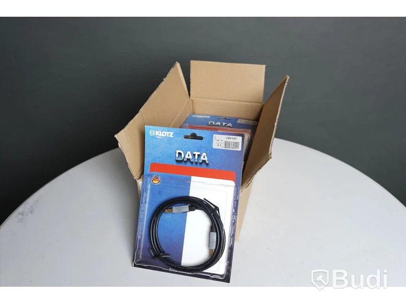 USB Kabel 7st - Klotz USB 2.0 1,5m. Ny, Obruten förpackning.