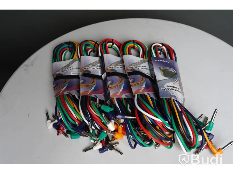 Telekabel 5st paket - Soundking SKBC334 3m. Ny, Obruten förpackning.
