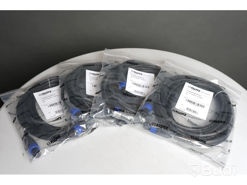 SpeakON Kabel 4st - Klotz SC-3 Speaker Cable 5m. Ny, Obruten förpackning.