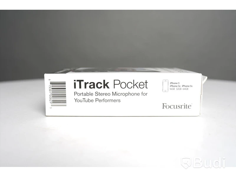 Portabel Mikrofon - Focusrite iTrack Pocket. Ny, Obruten förpackning.