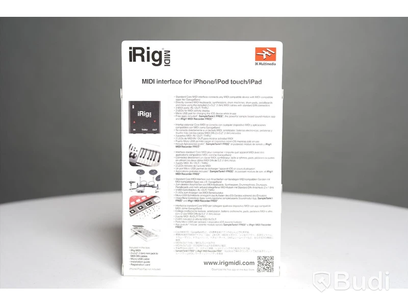 MIDI Interface - iRig MIDI. Ny, Obruten förpackning.