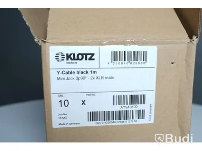 Y-Kabel 10st - Klotz Mobile Rec 1m. Ny, Obruten förpackning.