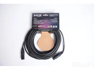 Mikrofonkabel 10st - Klotz M2 10m. Ny, Obruten förpackning.