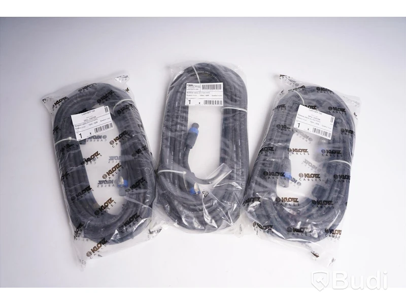 SpeakON Kabel 3st - Klotz L44YSPF150 15m. Ny, Obruten förpackning.