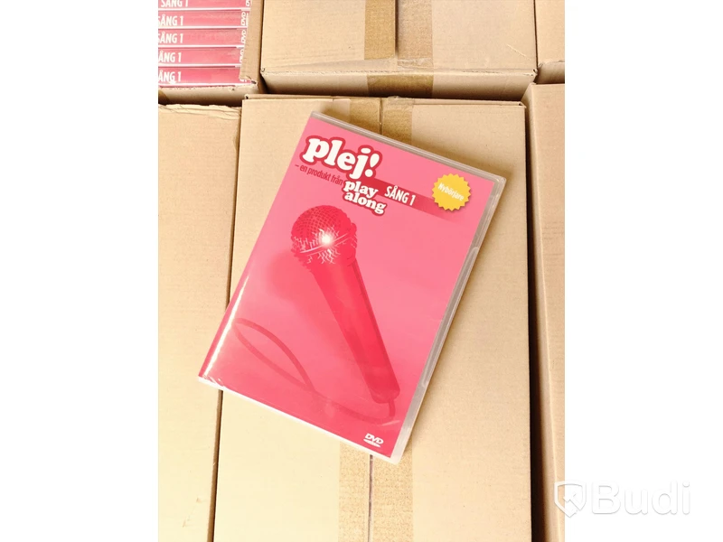 Pall med DVD - Plej! Sång 1. Ny, Obruten förpackning.