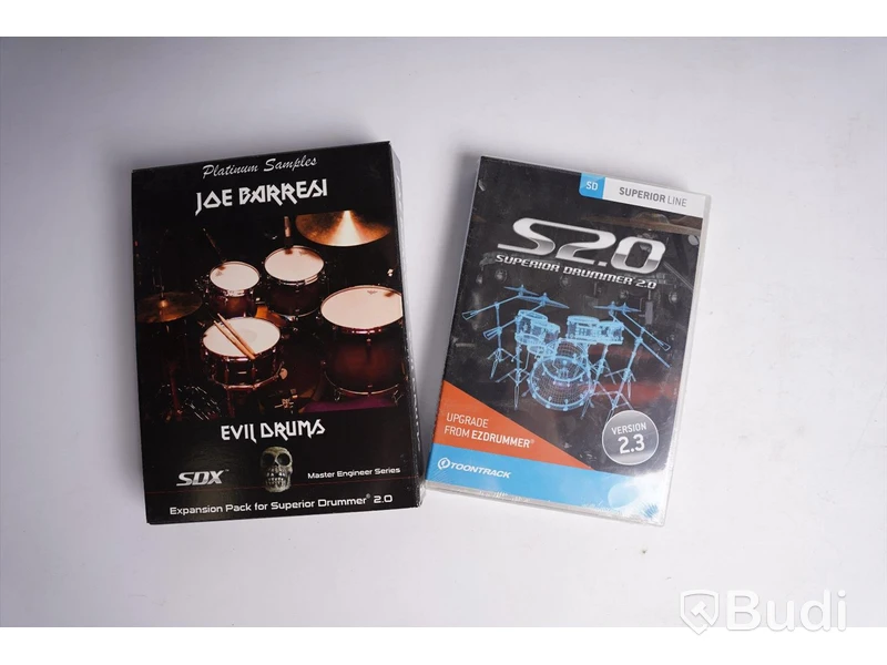 Plugin - Toontrack Superior Drummer 2.0 samt Expansion Pack