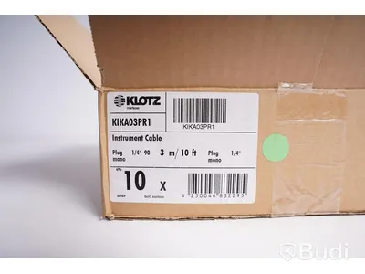 Telekabel 10st - Klotz KIKA03PR1 3m. Ny, Obruten förpackning.