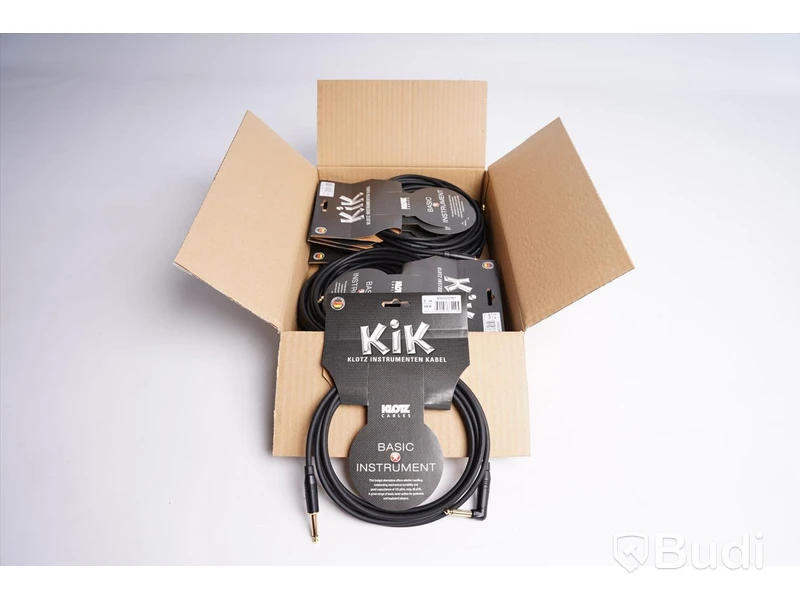 Telekabel 10st - Klotz KIKA03PR1 3m. Ny, Obruten förpackning.