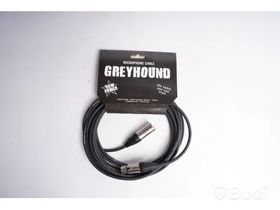 Mikrofonkabel 10st - Klotz Greyhound 5m. Ny, Obruten förpackning.